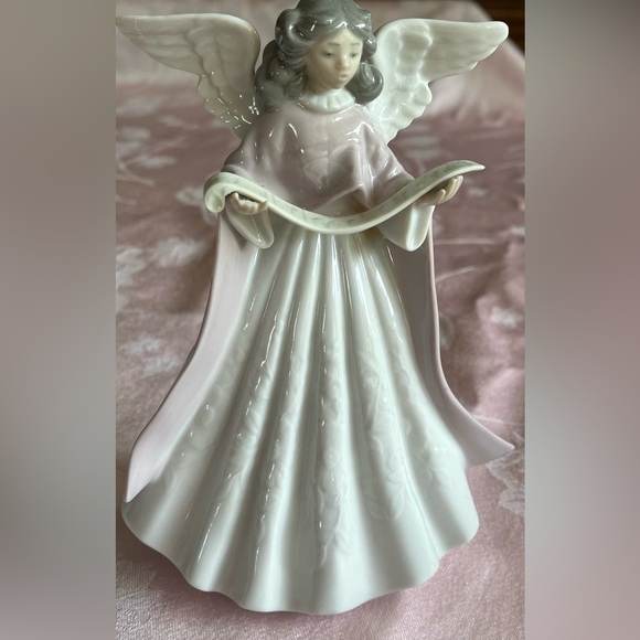 LLadro Singing Angel Figurine/Tree Topper Retired - Picture 4 of 10